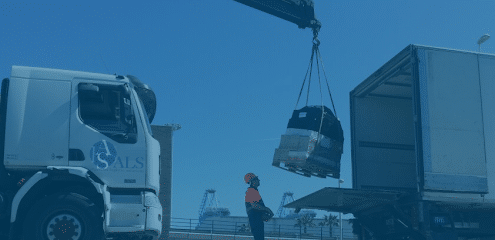fotografía Algeciras Logistic Solutions ALS Servicio de transporte de mercancías en Palmones