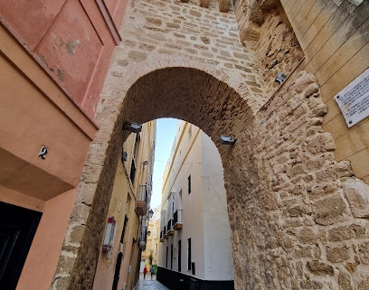 fotografía  Arco de la Rosa Lugar de interés histórico en Cádiz