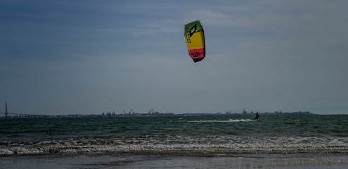 fotografía  Cádiz Kite Escuela deportiva en El Puerto de Sta María