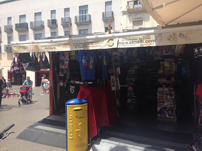 fotografía  Discos El Melli Tienda de Carnaval de Cádiz Tienda de discos en Cádiz