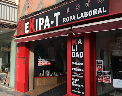 Ekipa-T - Ropa Laboral y Vestuario de trabajo en Zaidín (Granada) Tienda de ropa de trabajo