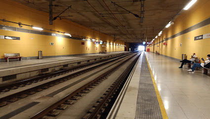 fotografía  Estación de Puerto Real Empresa de trenes del área metropolitana en Puerto Real