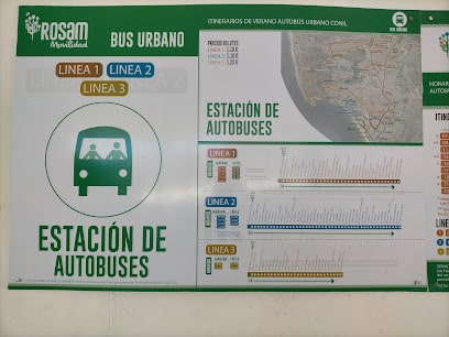 fotografía  Estación de autobuses de Conil de la Frontera Servicio de transporte en Conil de la Frontera