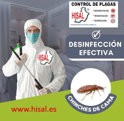 Hisal. Control de plagas Almería. Empresa de fumigación. Empresa de fumigación y control de plagas