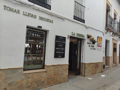 fotografía  La Dehesa Setenil Tienda de jamones en Setenil de las Bodegas