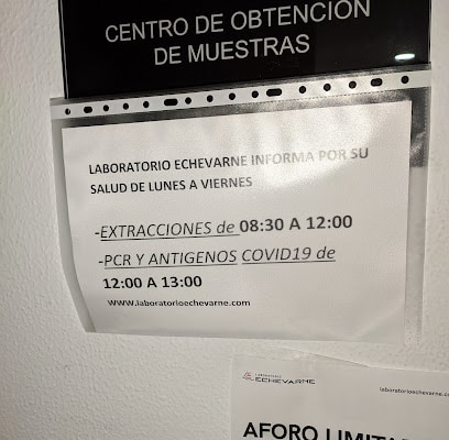 Laboratorio Echevarne Laboratorio de análisis clínicos