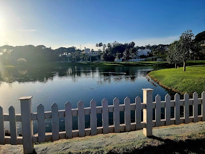 fotografía  Lago de los patos de Guadacorte Parque en Los Barrios