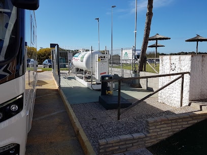 fotografía  Las Marismas Gasolinera en Rota