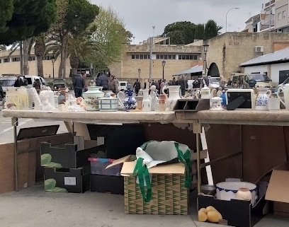 fotografía  Mercado de abastos Diego Ponce Carnicería en San Roque