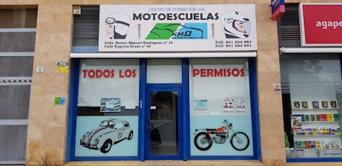 Motoescuela-Autoescuela Km0 Autoescuela de motocicletas