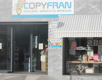 fotografía  Papelería Copyfran Papelería en Sanlúcar de Barrameda