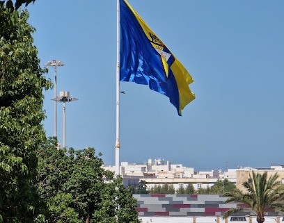 fotografía  Parking Saba Estación Tren Cádiz Aparcamiento público en Cádiz