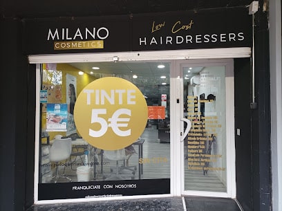 Peluquería milano cosmetics low cost hairdresser Peluquería