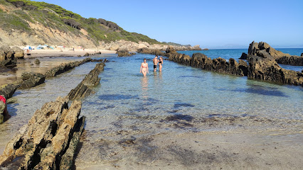 fotografía  Piscinas naturales de Bolonia Reserva natural en Tarifa