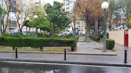 fotografía  Plaza Pintor Meléndez Parque en Cádiz