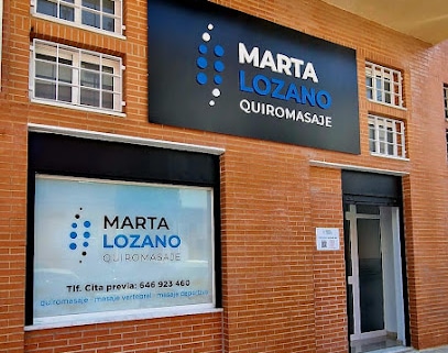 fotografía  Quiromasaje - Marta Lozano Centro de salud y bienestar en El Puerto de Sta María