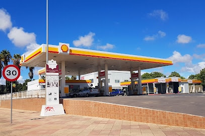 fotografía  Shell Caballo Blanco Gasolinera en El Puerto de Sta María