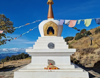 Stupa at O Sel Ling Buddhist Retreat Destino religioso